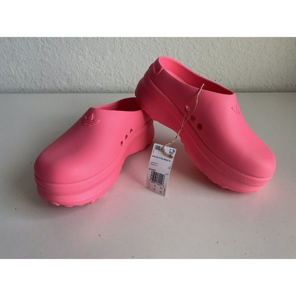 Adidas Adifom Stan Smith Mule ID9453 Platform Streetwear Shoes Women’s Sz 9 NEW - Picture 1 of 12